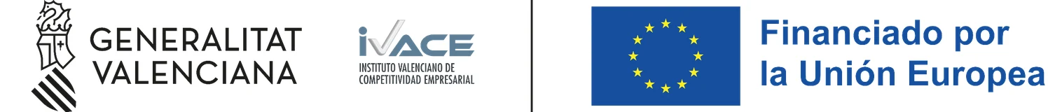 Generalitat Valenciana, IVACE y Financiado por la Uni&oacute;n Europea